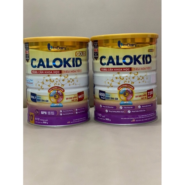 Sữa Calokid Gold 0+ 1+ lon 900g Date mới nhất