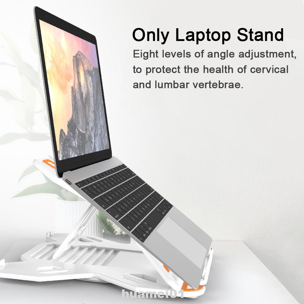 Home Computer Travel Office 2in1 Cell Phone Adjustable Height Portable Foldable Laptop Stand