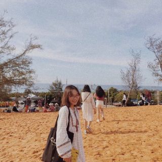 ĐẦM DOLL TRẮNG PHỐI THỔ CẨM