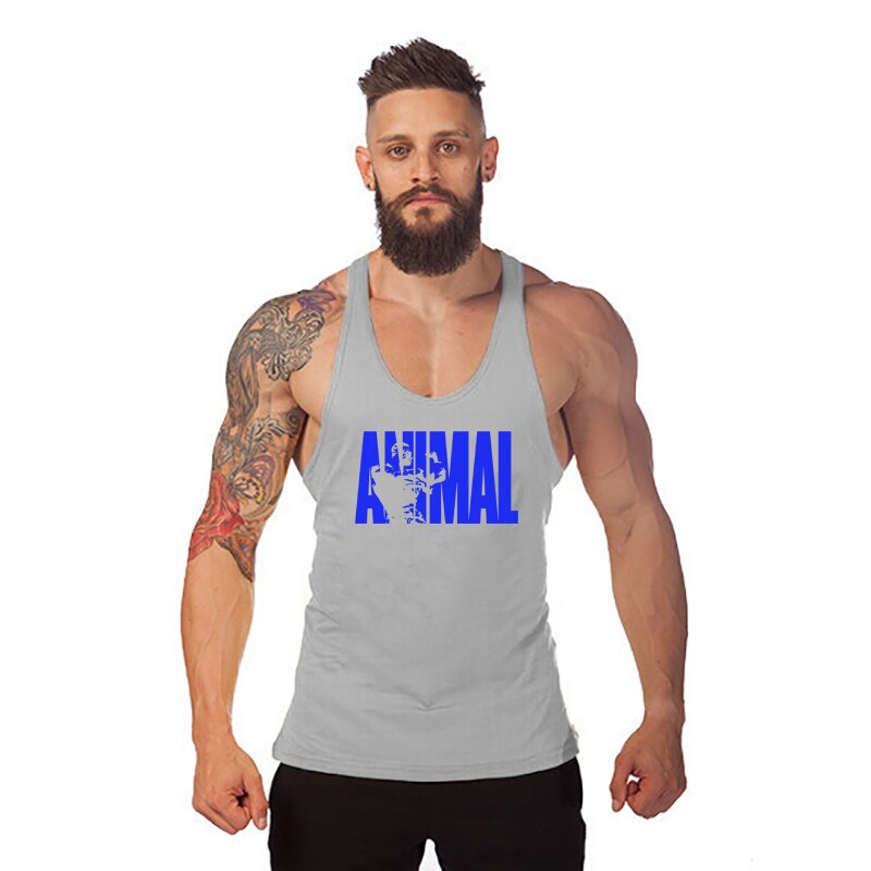 Áo thun không tay chất liệu cotton dành cho nam tập gym hàng chất lượng cao độc đáo thời trang