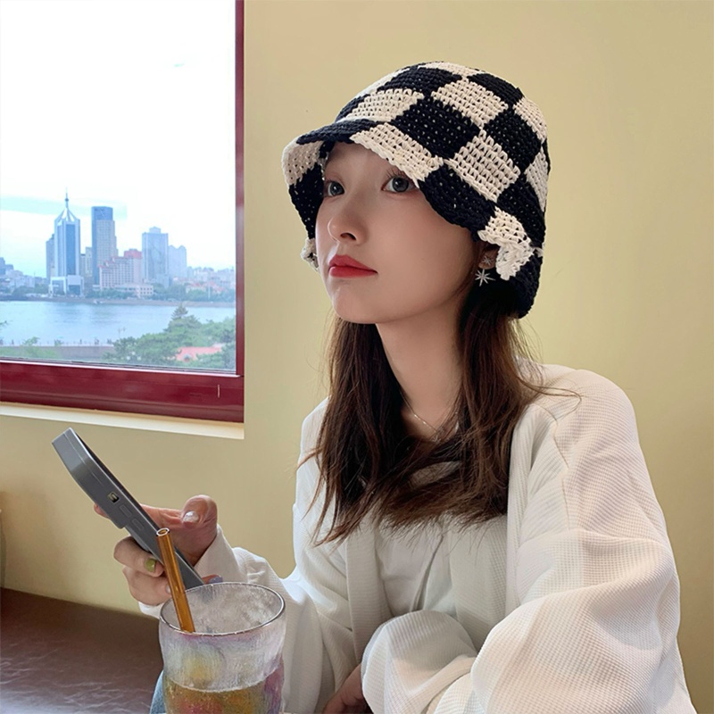 Nón Vành Đan Rơm Phong Cách Thể Thao Thời Trang Xuân Hè Cho Nữ