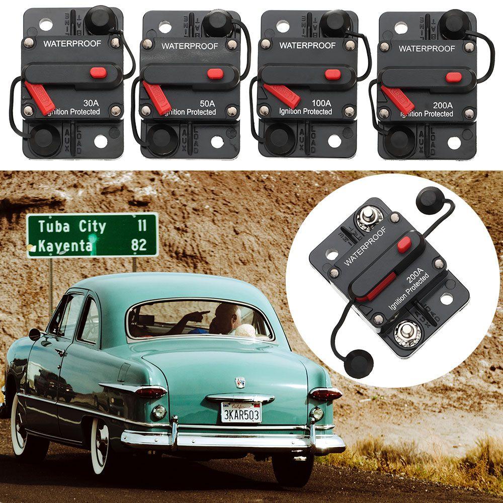 Cầu Dao 12V-48V DC Không Thấm Nước Chuyên Dụng Cho Xe Hơi