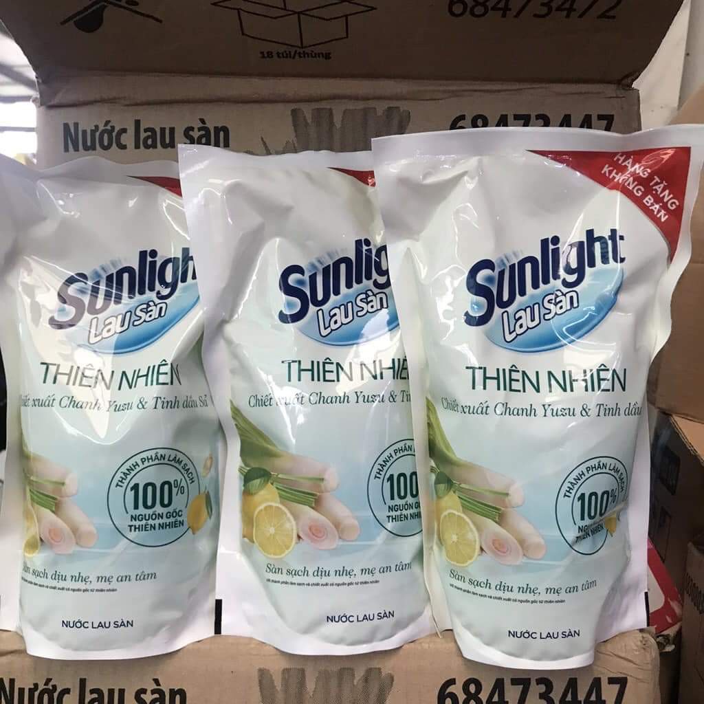 %%%%Nước lau sàn sunligh sạch dịu hương 700ml dạng túi siêu tiết kiệm nhé cả nhà %%%