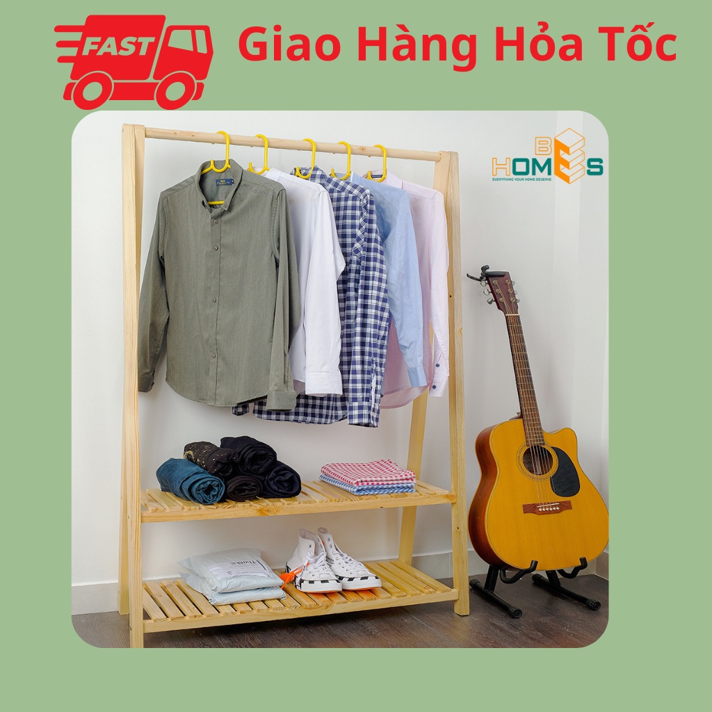 [Hỏa Tốc] Kệ Quần Áo 2 Tầng