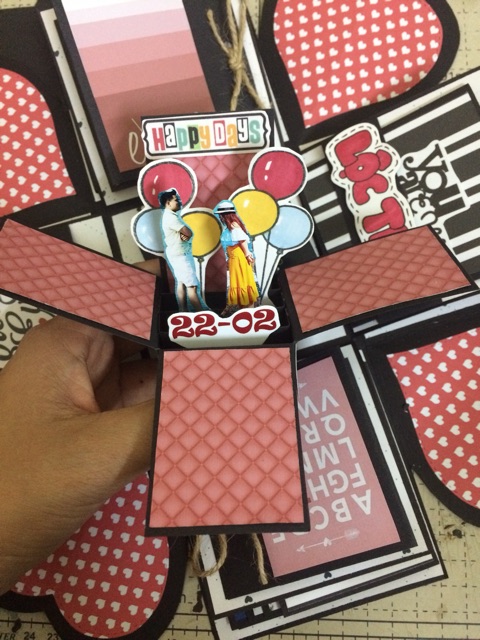 Love box: 2 hearts 2 months - Hộp quà kỉ niệm | BigBuy360 - bigbuy360.vn