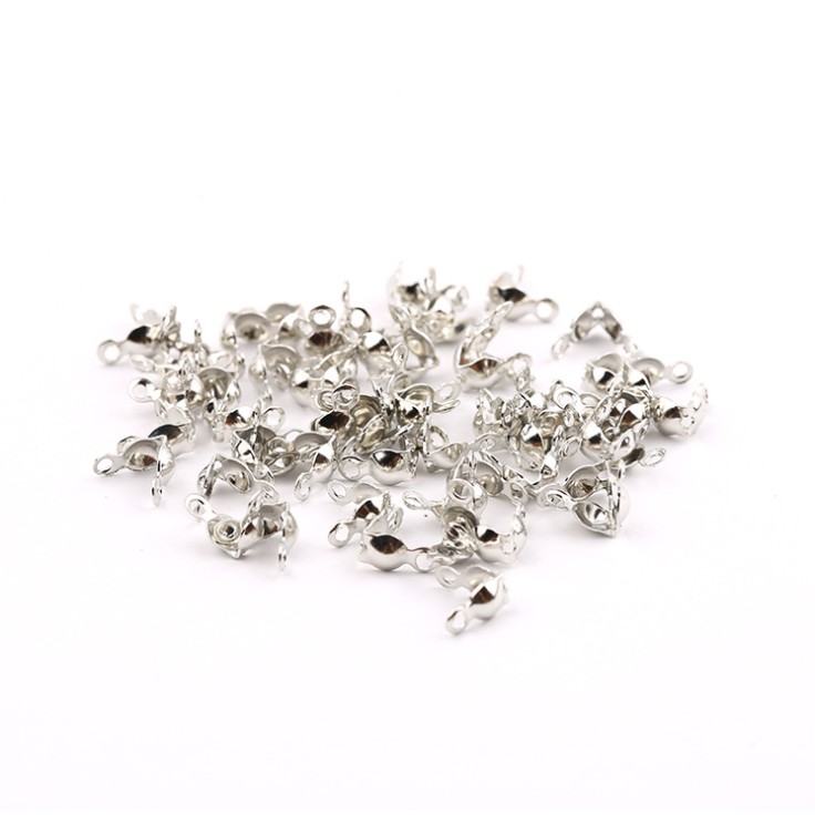 Phụ Kiện Hạt Làm Vòng Tay/Vòng cổ Hai Lỗ 7X4Mm DIY
