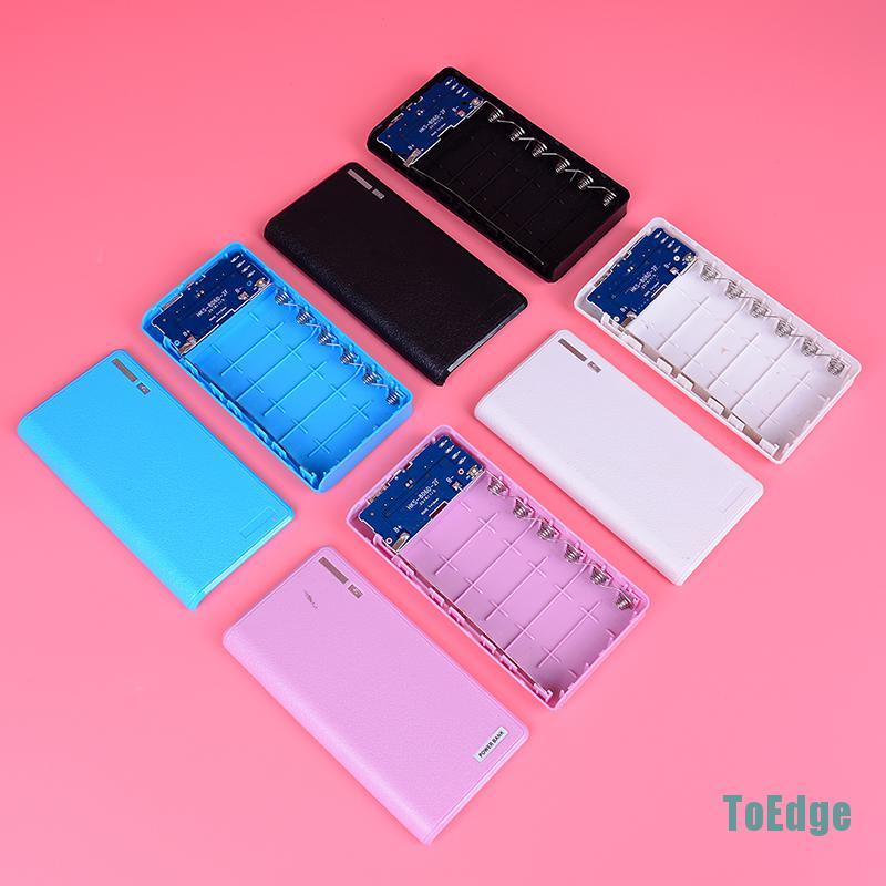 Sạc Dự Phòng 20000mah 6 Pin 18650 Diy