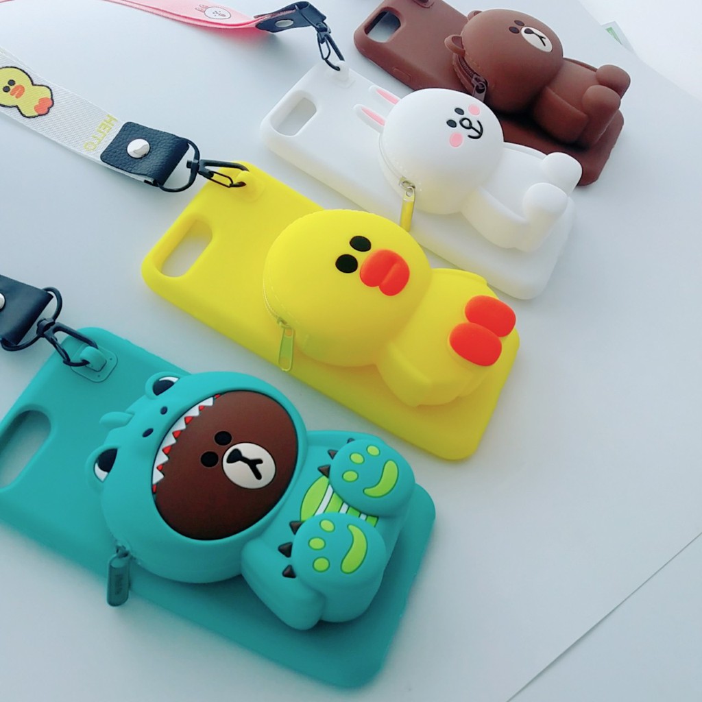 ỐP Gấu Ví OPPO Tặng Kèm Dây Đeo Cute | BigBuy360 - bigbuy360.vn