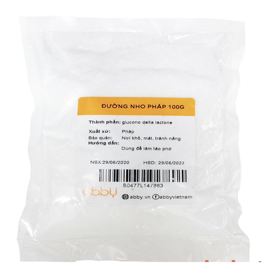 Đường nho Pháp 100g
