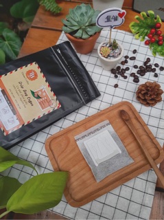 Cà phê phin giấy rang mộc ROBUSTA ( GÓI 20 Phin X 17g ) - TIBEAN DRIP COFFEE