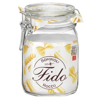 Hũ thủy tinh Bormioli Rocco Fido nắp cài kín hơi 1L