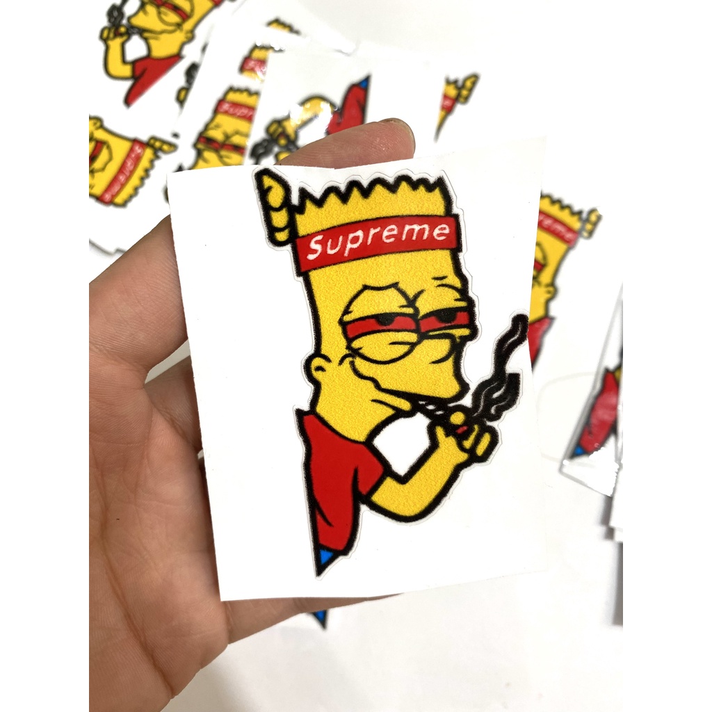 Tem Supreme Cao Cấp 3 Lớp Chống Bong