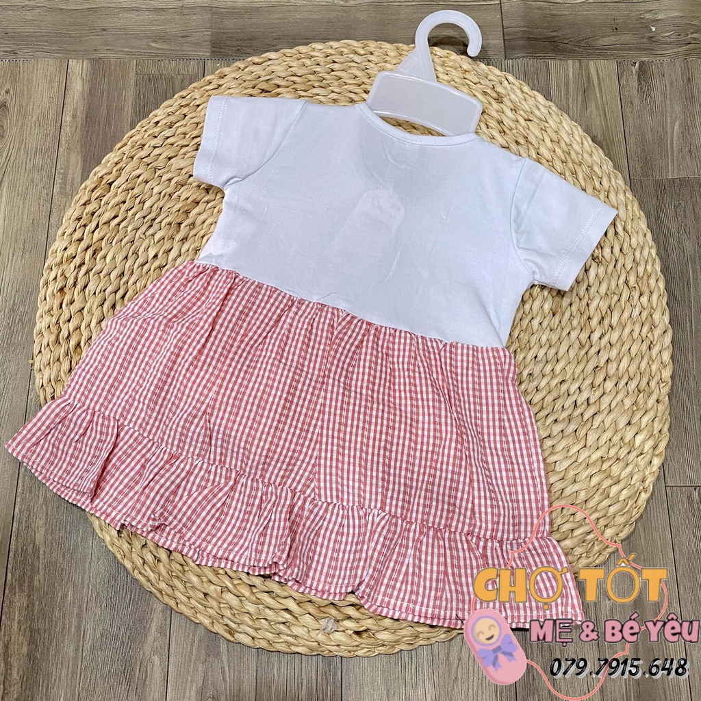 Set đầm thun kate hàn giả yếm siêu xinh (1-5