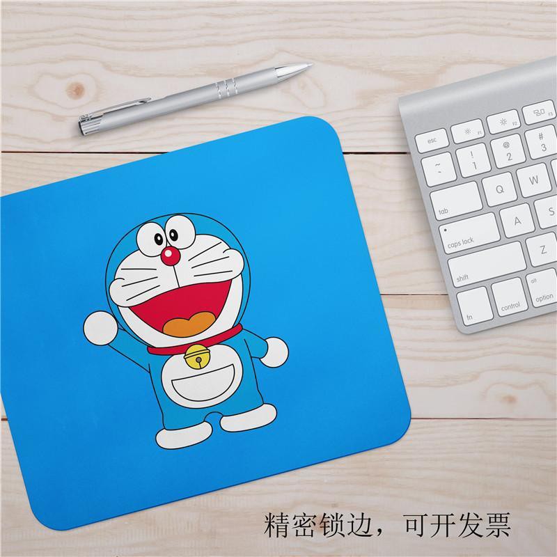 Thảm Lót Chuột Chơi Game Họa Tiết Mèo Máy Doraemon Dễ Thương Cho Nữ