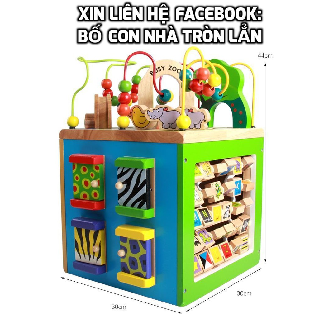 Hộp đồ chơi gỗ khổng lồ giống ở trung tâm vui chơi cho trẻ em siêu bự siêu đẹp siêu vui siêu an toàn cho bé chơi