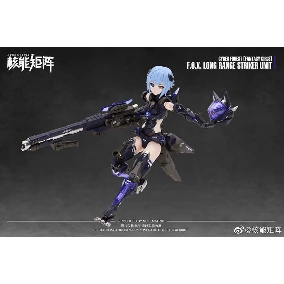 Mô hình lắp ráp 1/12 Armor Girl Nuke Matrix - Cyber Forest  - Fox girl