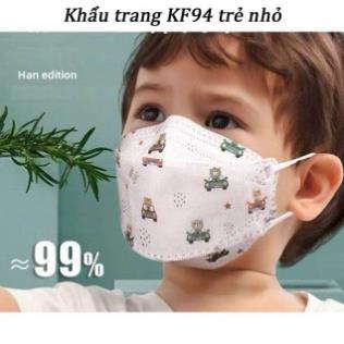 TÚI 10 KHẨU TRANG TRẺ EM KF 94 HÌNH CÁ CHO BÉ