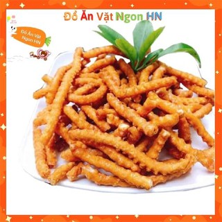 500g Quẩy Sâu Gừng Tẩm Đường Thơm Đồ Ăn Vặt Giòn Ngon Giá Rẻ