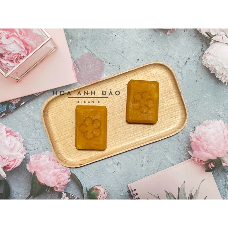 [SOAP NGHỆ MƯỚP ĐẮNG CAM] Xà Phòng Thực Vật Thủ công thương hiệu Hoa Anh Đào | BigBuy360 - bigbuy360.vn
