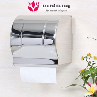 {HÀNG CHUẨN} Hộp đựng giấy vệ sinh INOX - HÀNG ĐẸP
