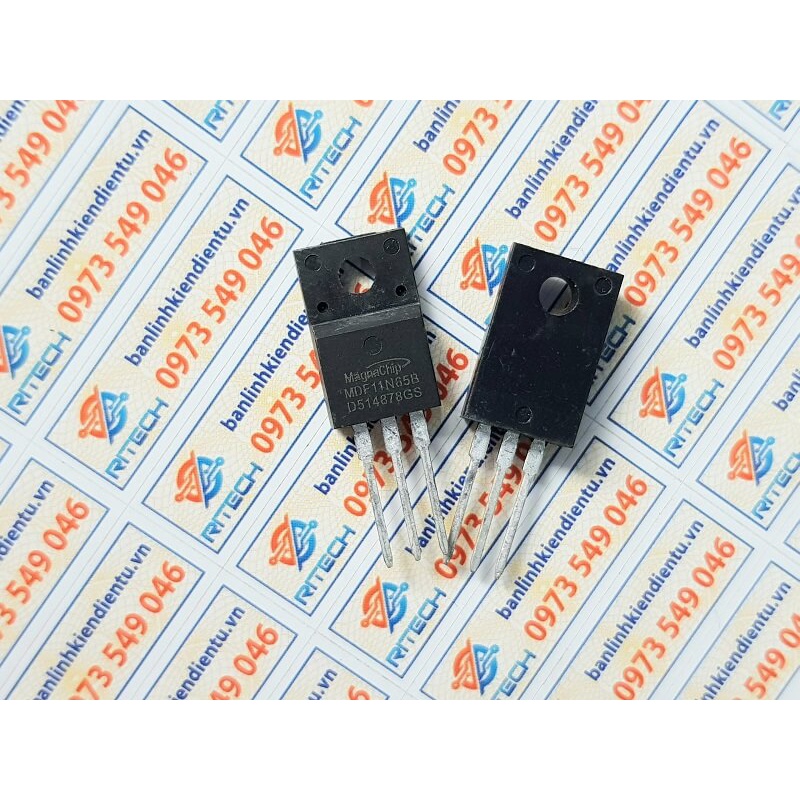 [Combo 3 chiếc] MDF11N65B 11N65 Mosfet kênh N 12A 650V TO-220 (chính hãng)