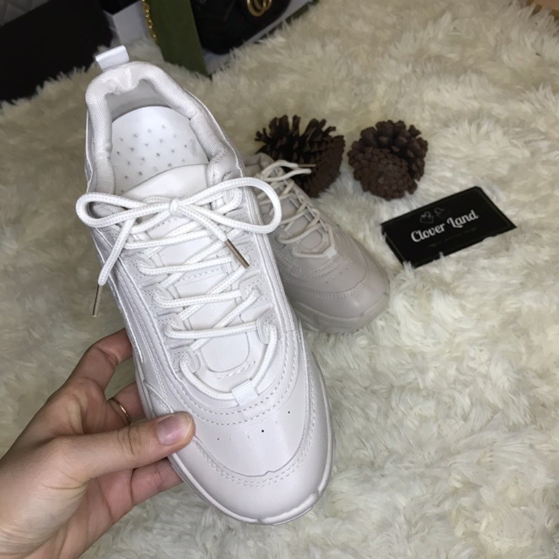 (ảnh,video thật)GIÀY THỂ THAO ĐỘN ĐẾ NỮ, GIÀY SNEAKER NỮ ĐẾ ĐỘN GẮN MÁC CẠNH GIÀY | BigBuy360 - bigbuy360.vn