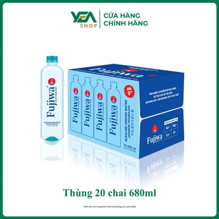 Nước uống ion Kiềm cao cấp Fujiwa [Thùng 20 chai 680ml] [NƯỚC I-ON KIỀM] YEA Shop
