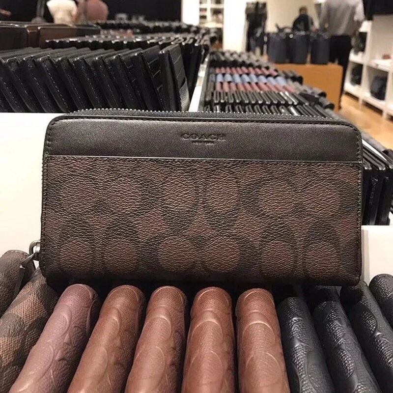 Ví Da Dài Có Khóa Kéo Thời Trang Dành Cho Nam F75000 F74597