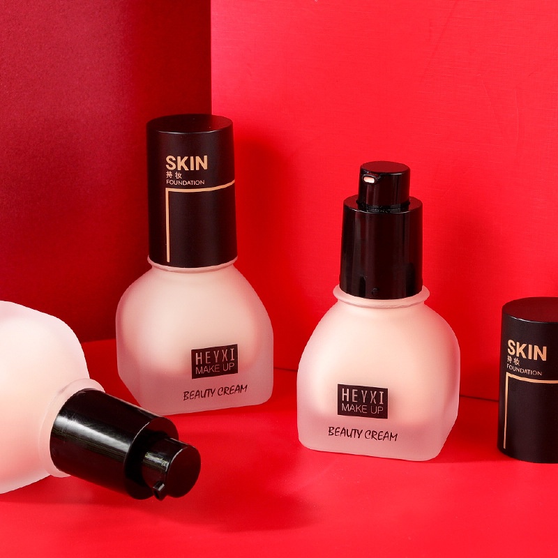 [Hàng mới về] Kem nền dạng lỏng BB HEYXI che khuyết điểm lì làm sáng màu da dưỡng ẩm