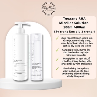 Tẩy trang Teoxane RHA Micellar Solution hàng công ty