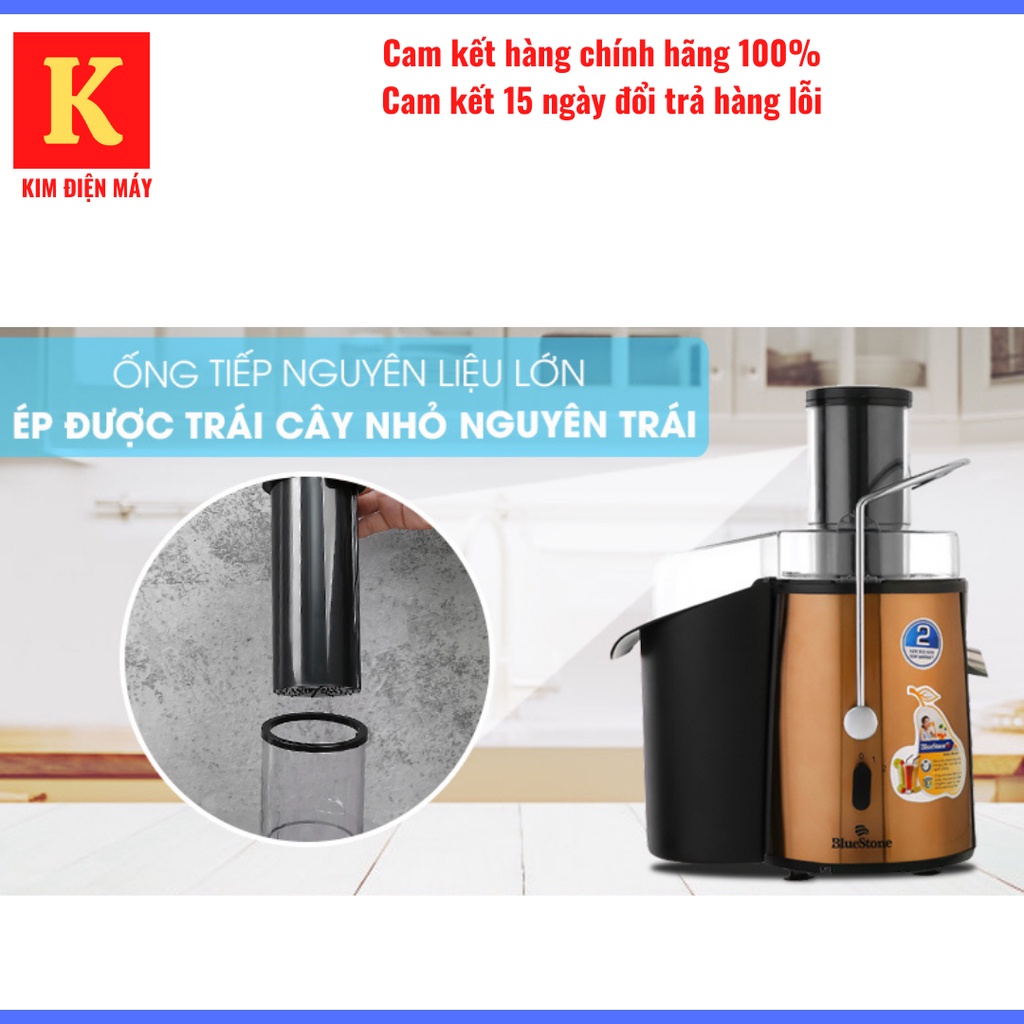 Máy ép trái cây Bluestone JEB-6545-công suất 850W tiết kiệm điện-Bảo Hành 24 Tháng Toàn Quốc