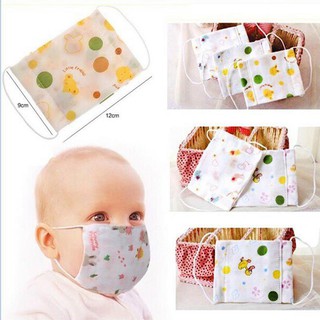  Khẩu trang xô cho bé Làm từ vải xô Nhật mềm mại, êm ái cho bé dùng