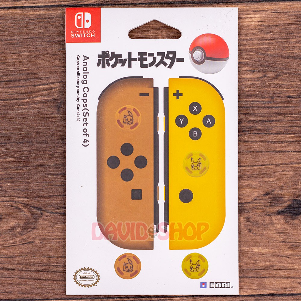 Núm bọc Pikachu Eevee cho Analog của Joy-Con – Nintendo Switch