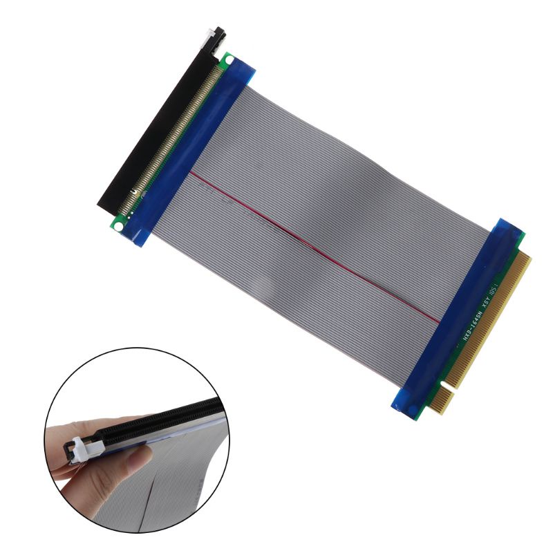 Cáp Mở Rộng PCIE X16 Male Sang PCI-E X16 Female Thẻ Đồ Họa Giao Hàng Nhanh