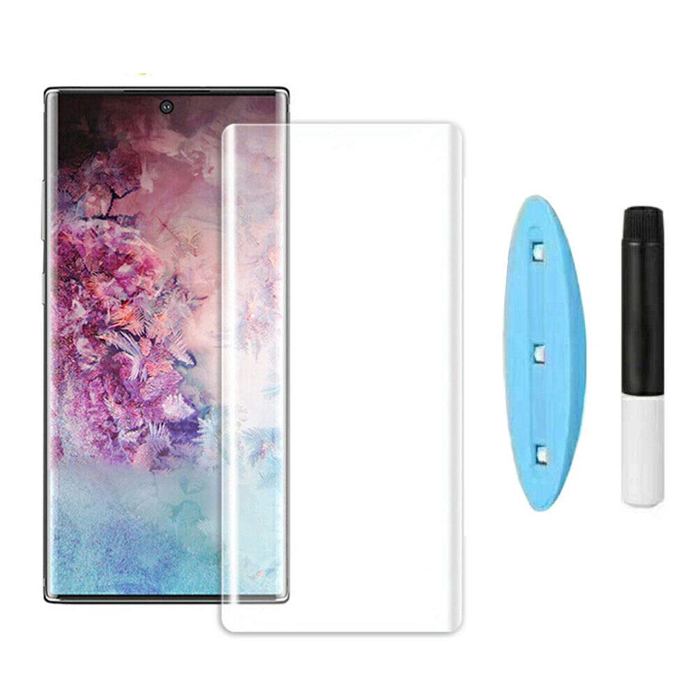 Kính cường lực Full Màn keo UV dành cho Samsung Note 10 10+ 9 8 S20 Ultra S20+ S10 S10+ S10E S9 S9+ S8 S8+ Plus Pro