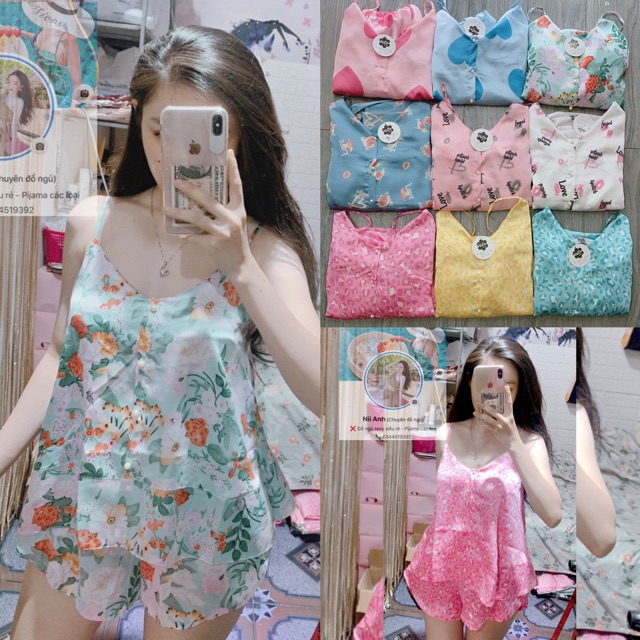 BỘ HAI DÂY LỤA SATIN