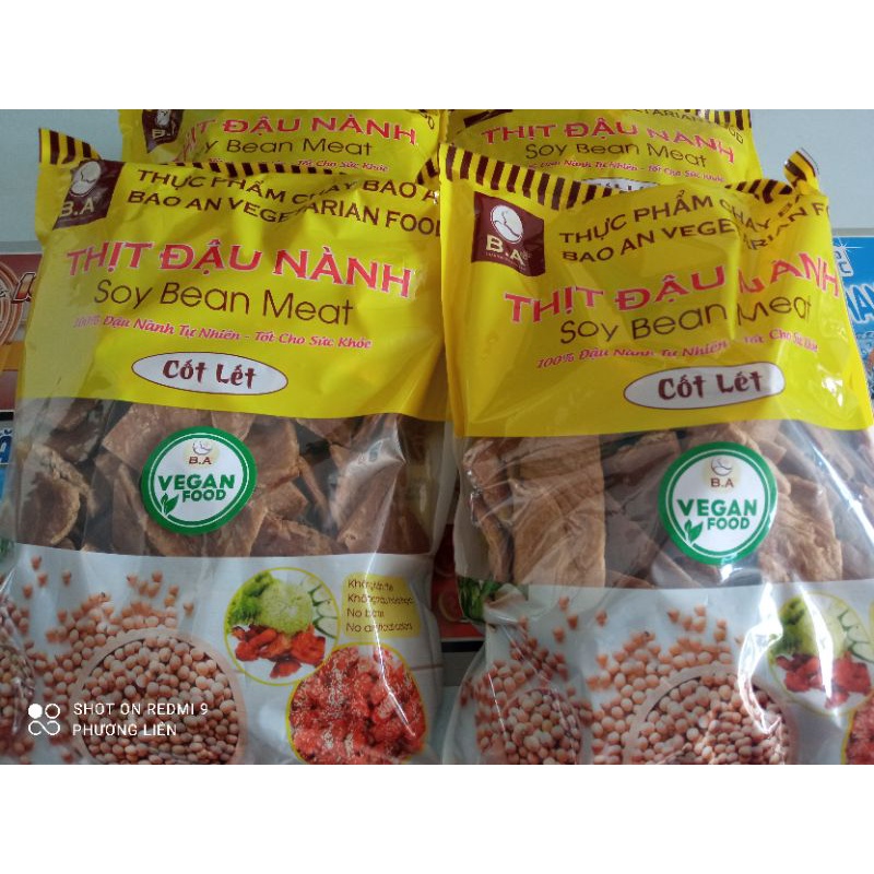 Thịt Chay Đậu Nành(1kg ) Không hàn the, không màu hóa học , 1kg