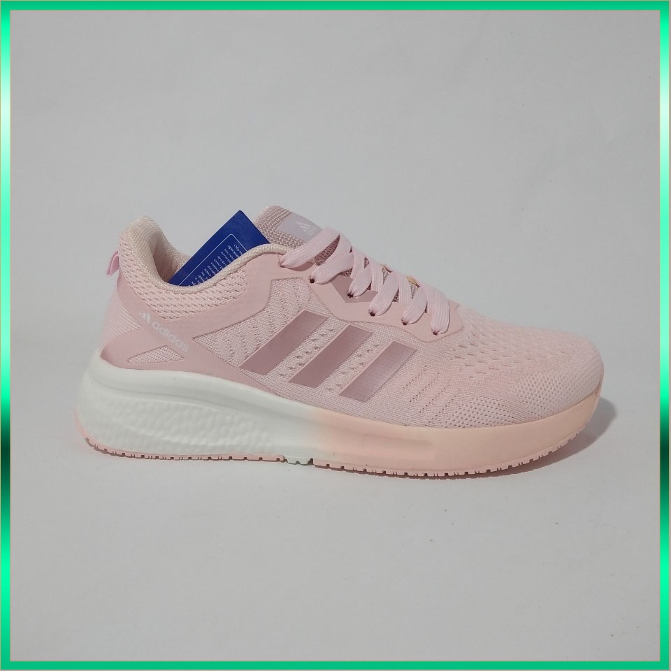 Giày Thể Thao 𝗔𝗱𝗶𝗱𝗮𝘀 Nữ Thời Trang Cao Cấp, Giày Sneaker Adidas Màu Hồng Siêu Nhẹ Chạy Bộ Tập Gym Full Box