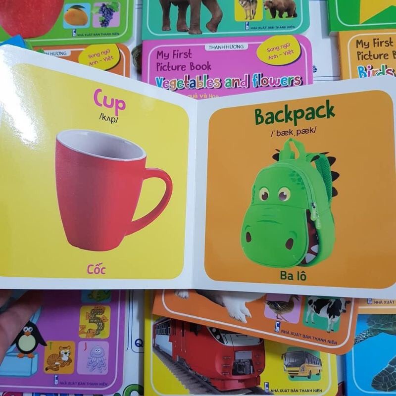 Sách - My First Picture Book - Bộ 10 Cuốn Thư Viện Hình Ảnh Đầu Tiên Cho Bé