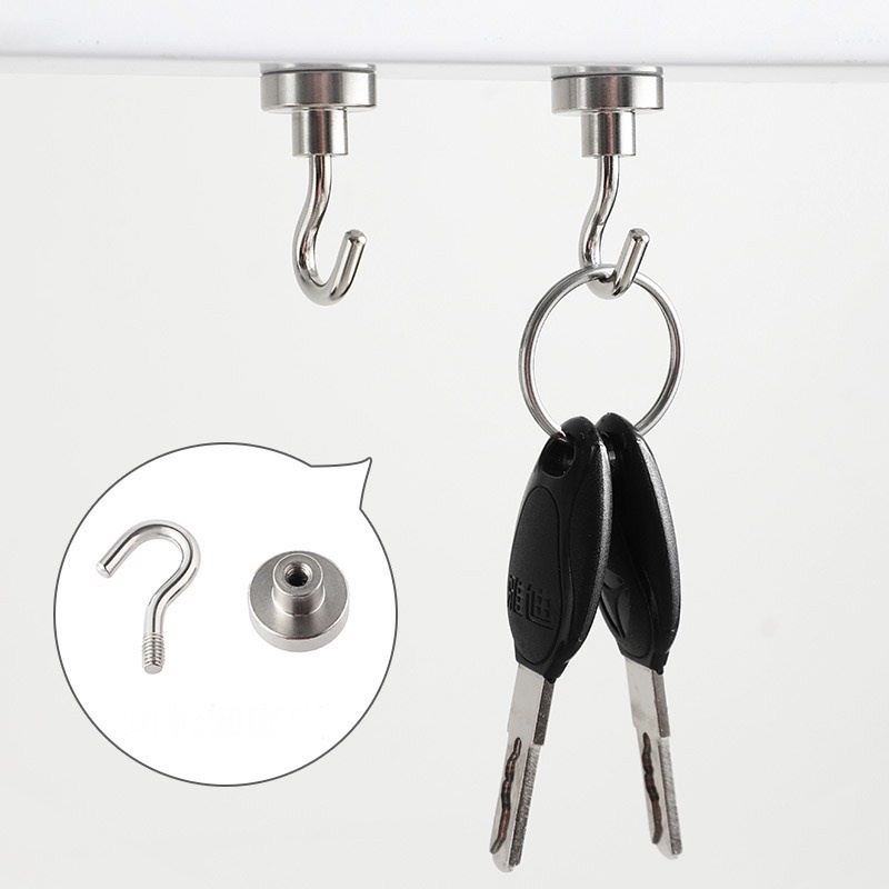 Móc treo nam châm 8mm,10mm,hít treo đồ 88270 SIÊU THỊ 24/7