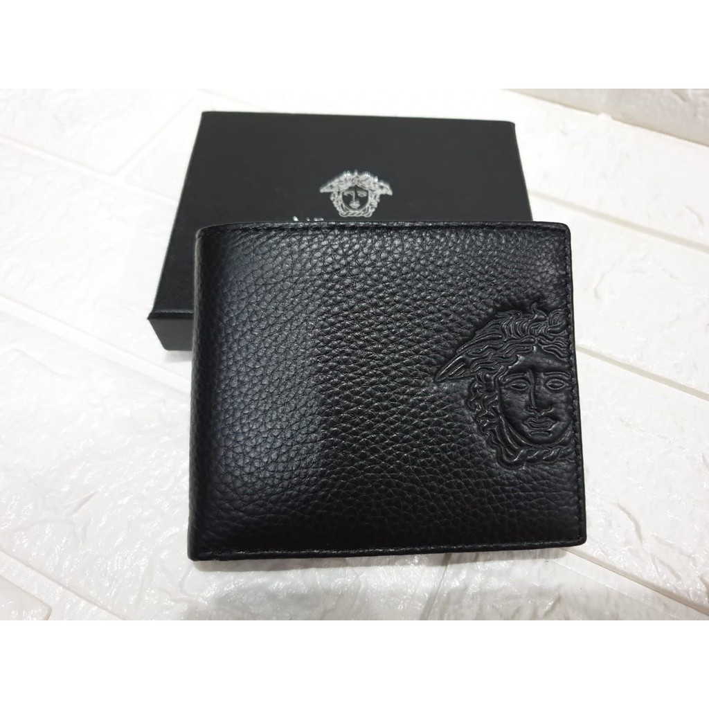 Ví Da Nam Versace Dáng Ngắn Nhập Khẩu Cao Cấp