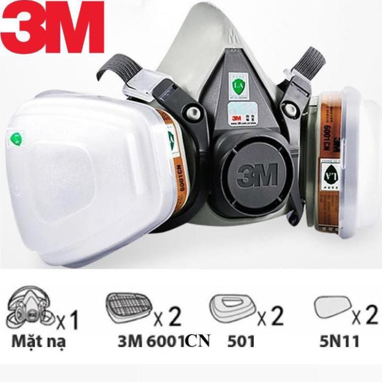 Mặt nạ phòng độc 3M 6200
