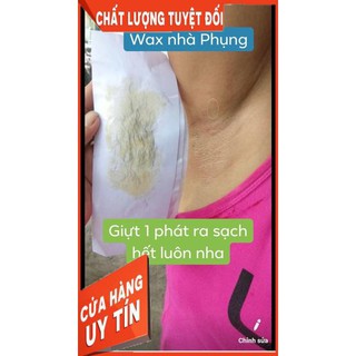 Combo Triệt lông Wax + mỡ trăn Handmade Shiny (tặng kèm bộ dụng cụ wax)