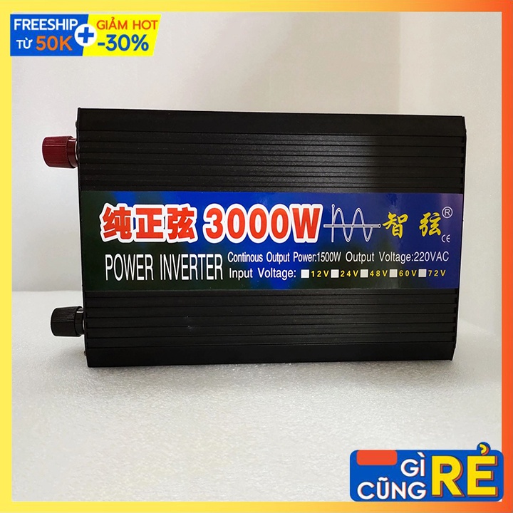 Bộ Kích Nguồn Điên INVERTER Sin Chuẩn 3000W