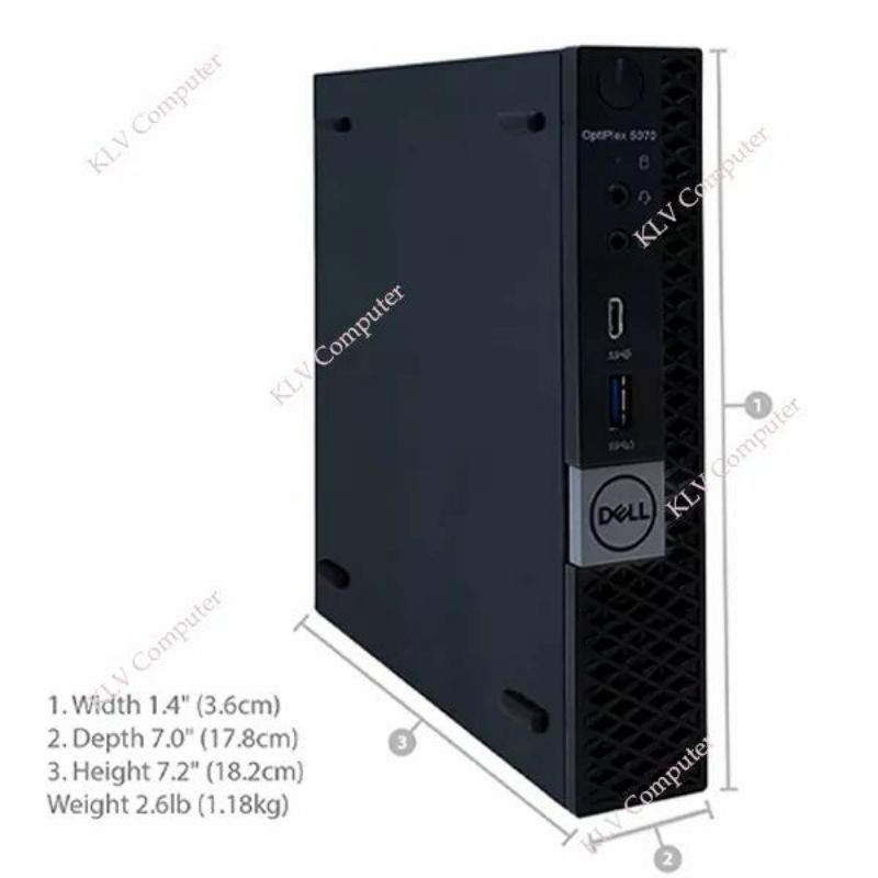 Máy tính để bàn mini Dell i5 8400