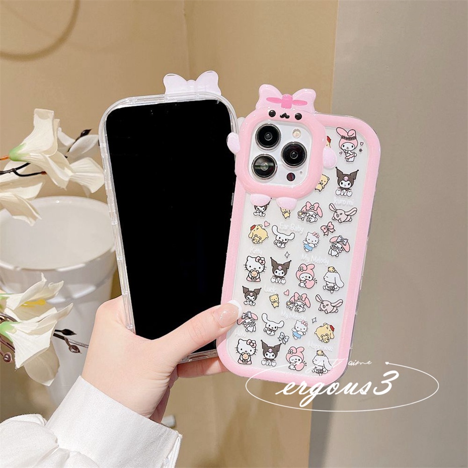 Ốp Điện Thoại Mềm In Hoạt Hình Kuromi Cho iPhone 14 13 12 11 Pro Max SE2020 X XR Xs Max 7 8 6 6s Plus
