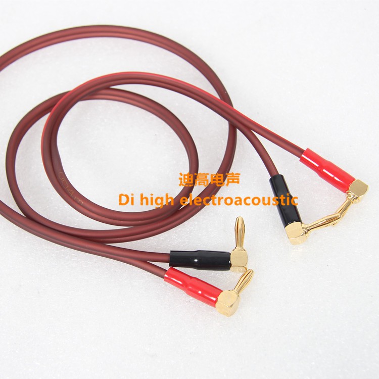 Cáp loa đầu bắp chuối cao cấp