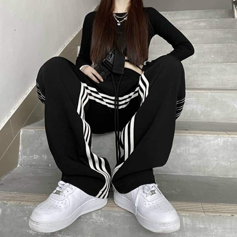 Quần sọc hai kiểu cá tính KA12