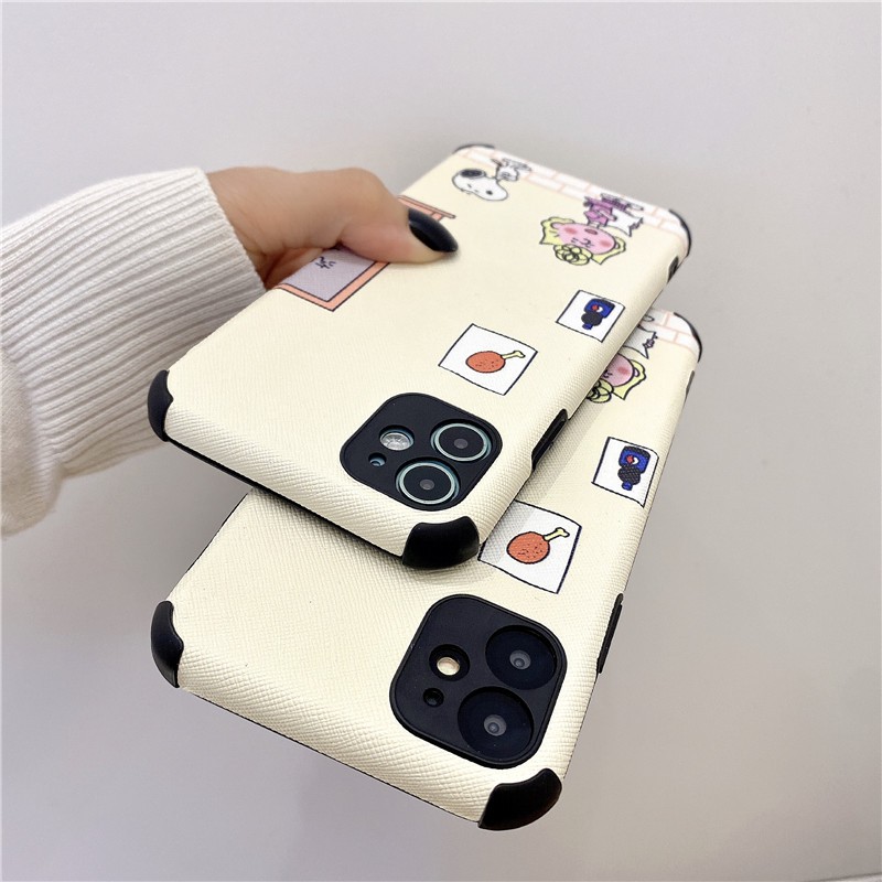 Soft shell Tpu Cover Cartoon For iPhone 7 8 plus X Xs XR 11 Pro 12 Mini Max Cover Casing | BigBuy360 - bigbuy360.vn