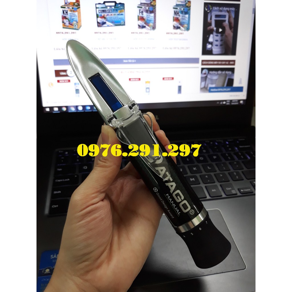 Khúc xạ kế đo độ ngọt trái cây Master 20M - Atago Nhật Bản